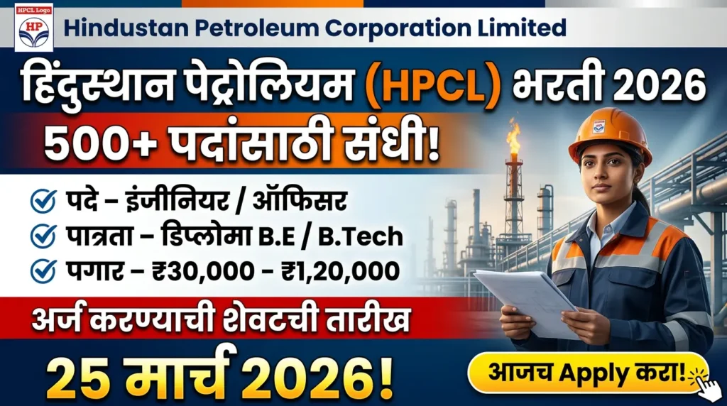 HPCL ENGINEER BHARTI 2026